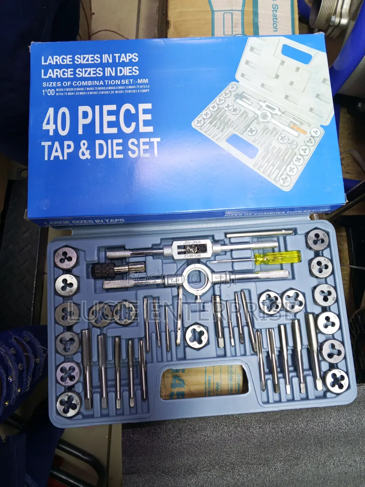 Tap and Die/ Commercial Tap and Die 40pieces