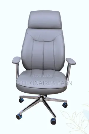 Office Chair, Brown Office Executive Leather Seating.