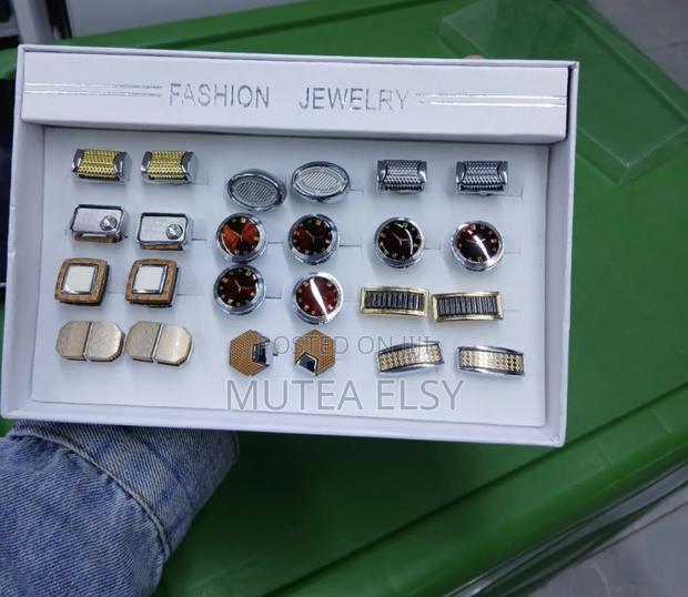 Coffee Brawn,White Beige Executive Cafflings - thumbnail 3