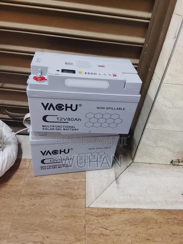 Yachu 80ah Compact Gel Battery Inbuilt 200w Inverter