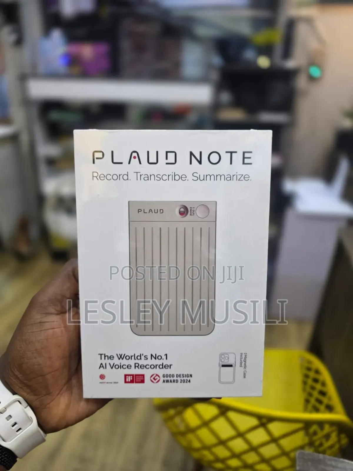 Ai Voice Recorder, Plaud Note Voice Recorder W/Case