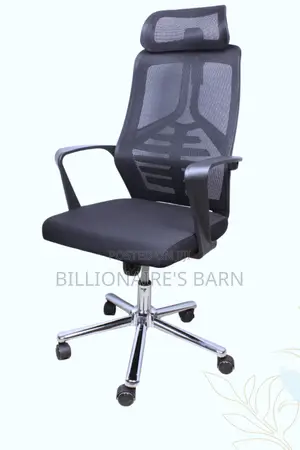 Office Chair, High Back Lumber Ergonomic Office Mesh Seat