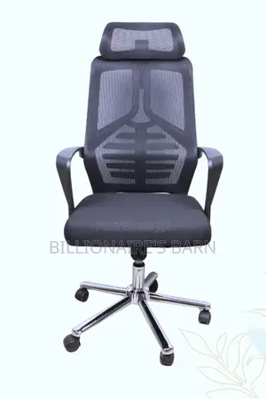 Office Chair, High Back Lumber Ergonomic Office Mesh Seat