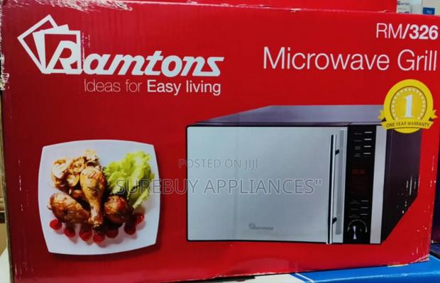 *Ramtons 25litres Microwave With Grill Rm326 (Silver) - main view