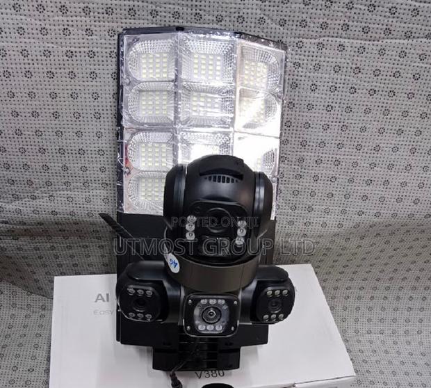 Intelligence V380 Pro Solar Street Light PTZ Flood Light
