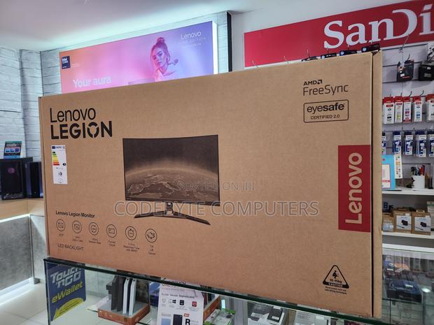 Lenovo Legion R32qc-30 Curved Qhd 1440p Gaming Monitor 165hz - main view