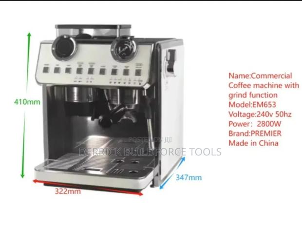 Commercial Coffee Making Machine - main view