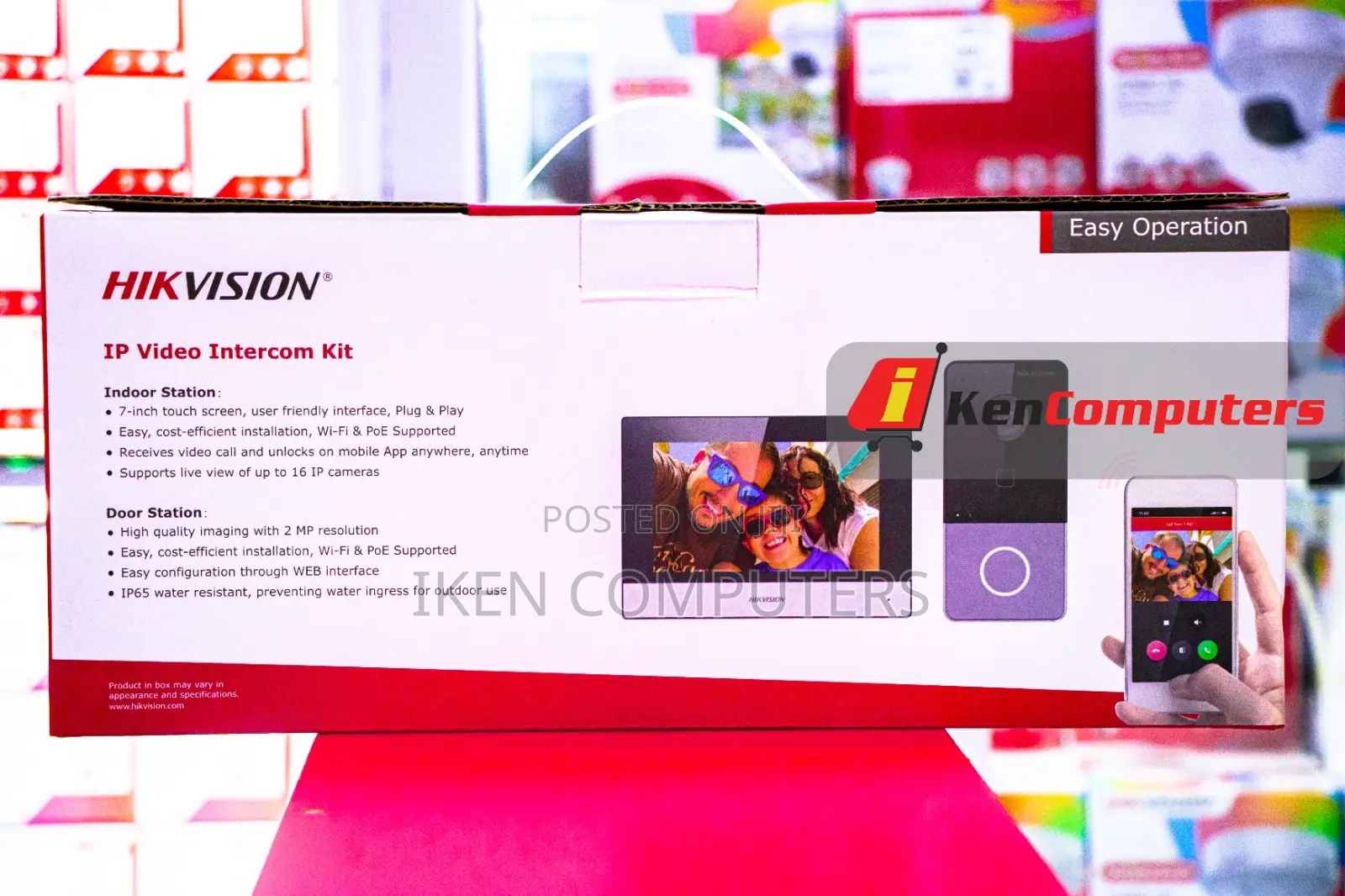 Hikvision Ip Video Intercome(Ds-Kis603-P(C))