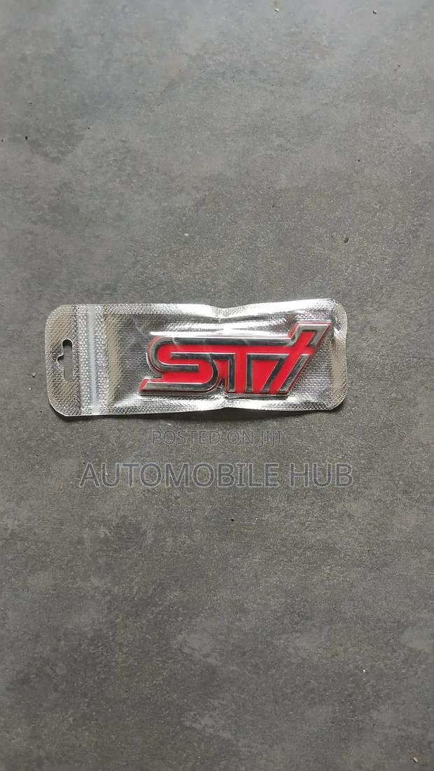 Sti Logo Emblem - main view
