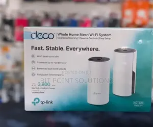 Deco M4 2pack Ac1200 Mesh Wi-Fi System Tl-Deco M4(2pack)