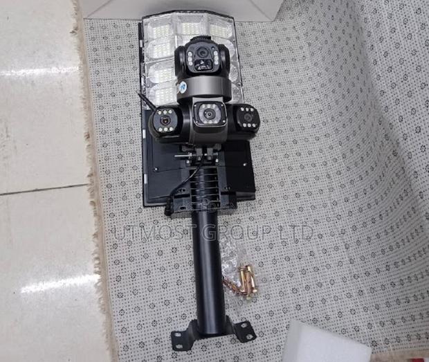 24w Solar Street Light With Wifi/4g CCTV Camera