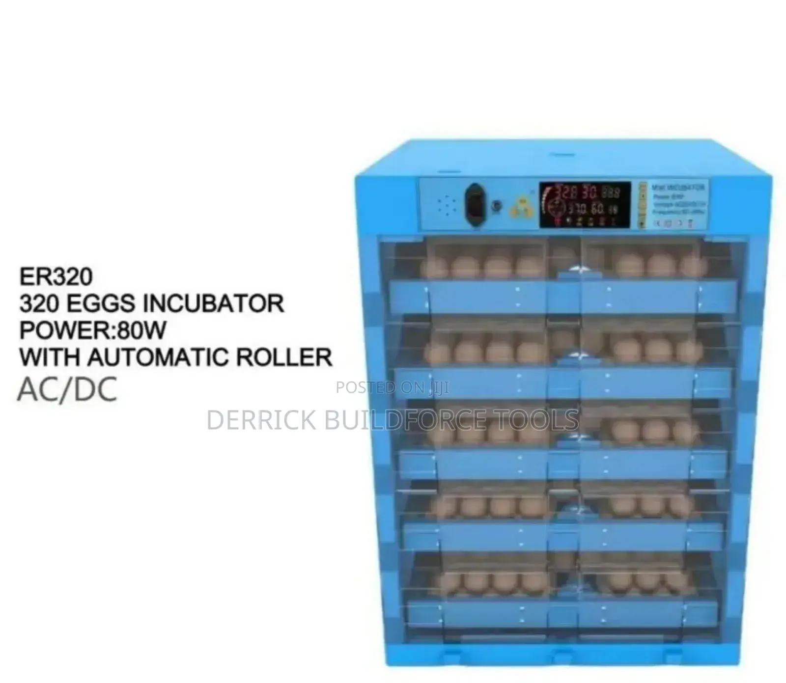 320 Egg Incubator Ac/Dc Automatic Egg Incubator