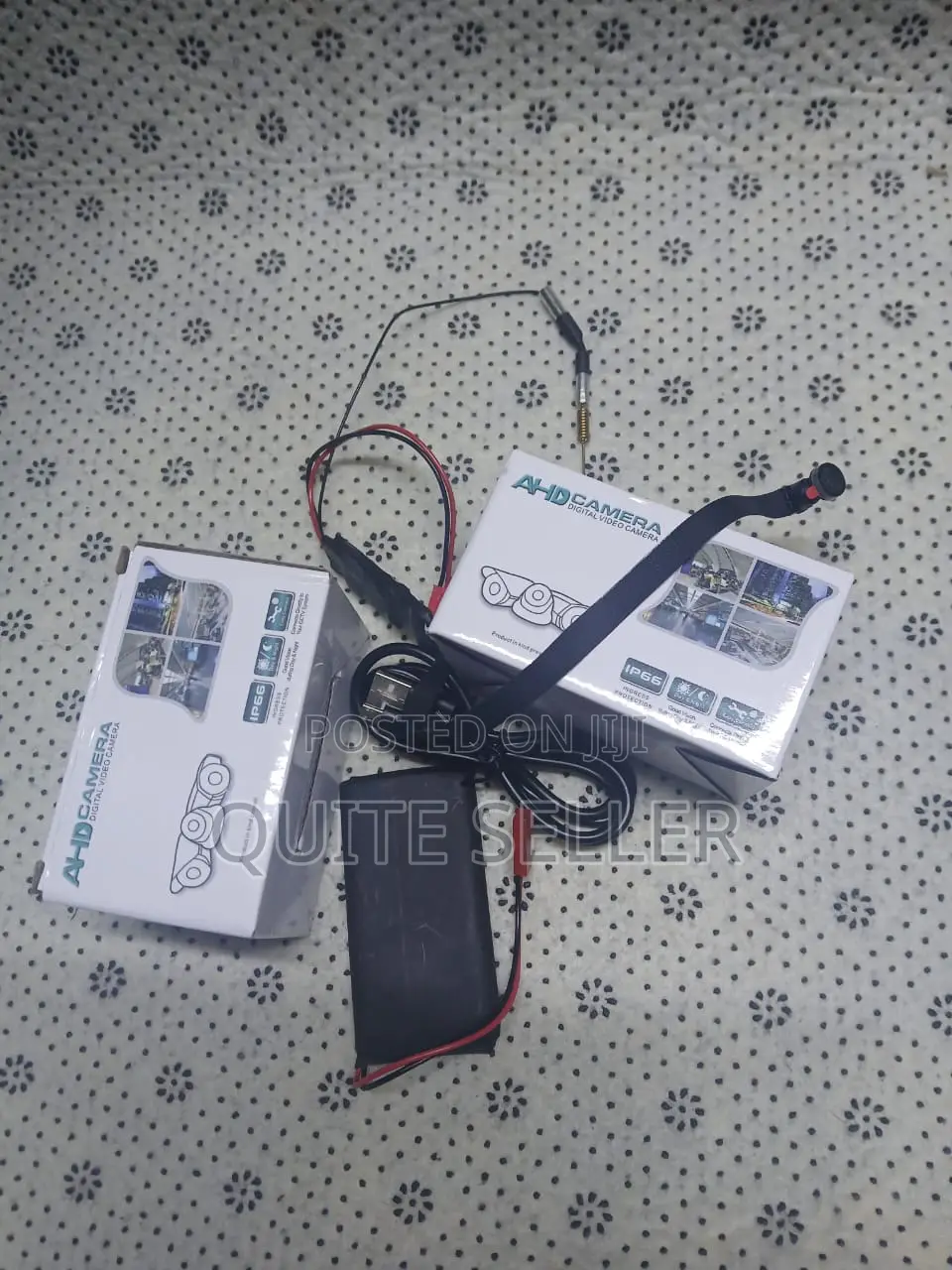 Wireless Wi-Fi Spy Came Pin Hole Lens 1080p Hd