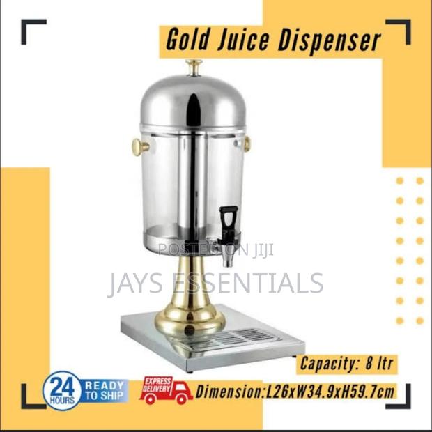 8 Litres Gold Touch Juice Dispenser - thumbnail 2