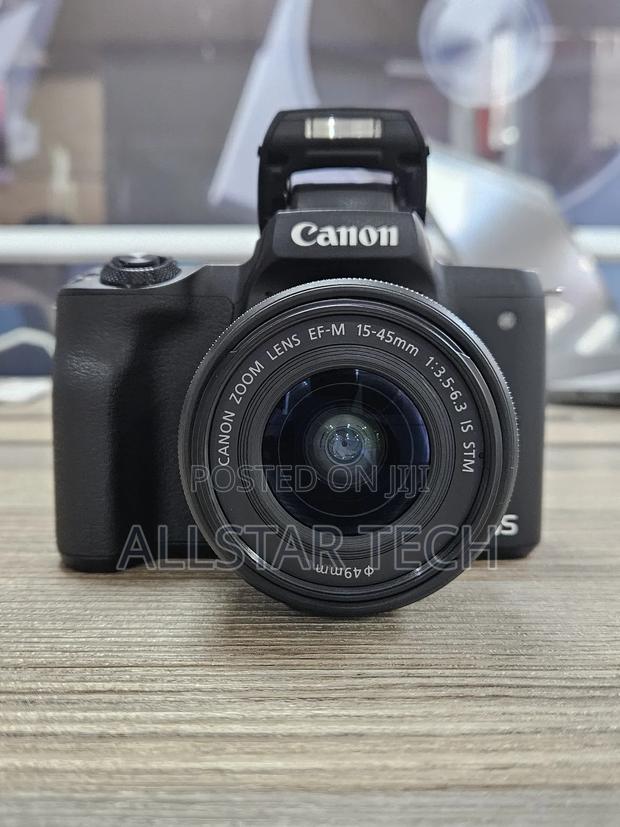 Canon Eos M50 Mirrorless Digital Camera With 15-45mm