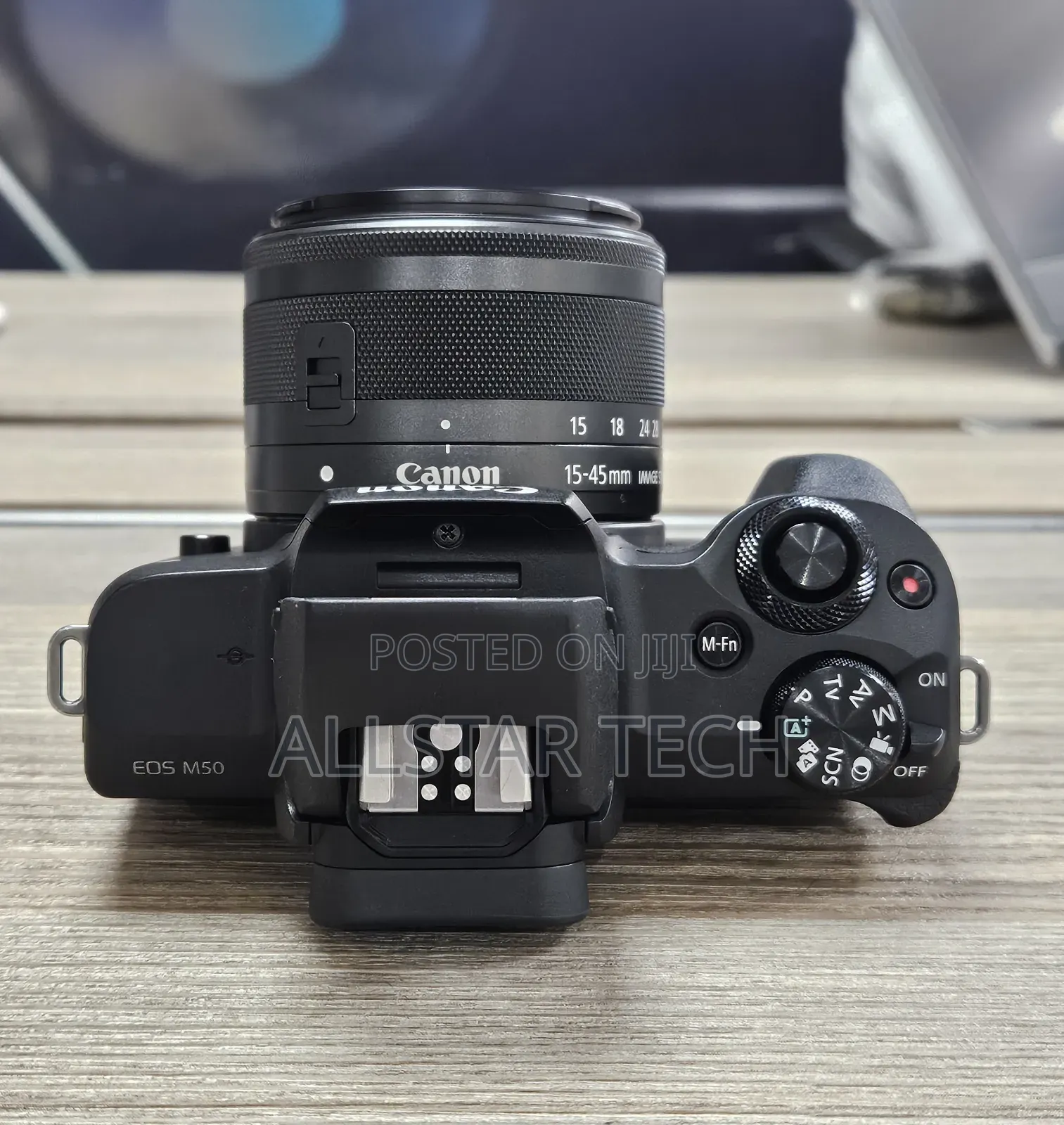 Canon Eos M50 Mirrorless Digital Camera With 15-45mm