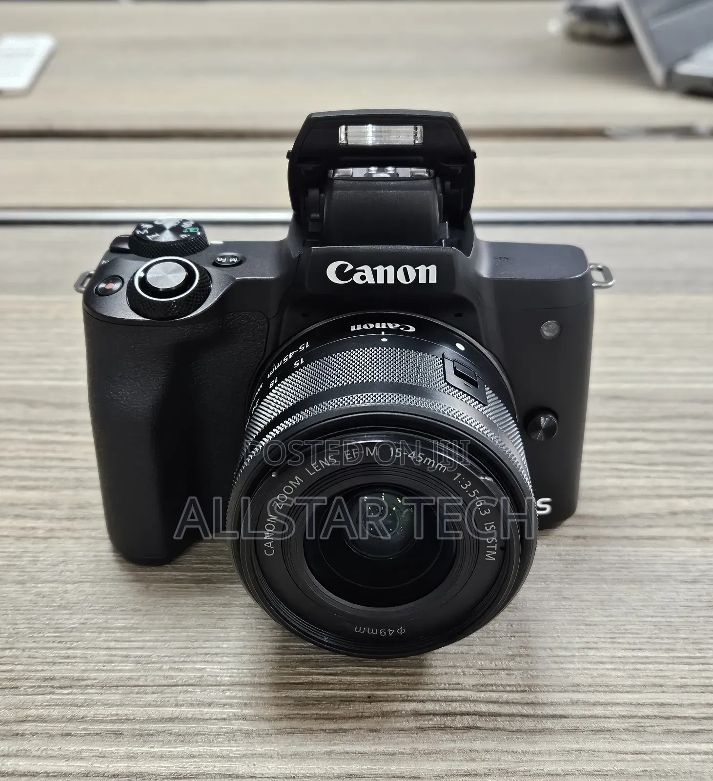 Canon Eos M50 Mirrorless Digital Camera With 15-45mm