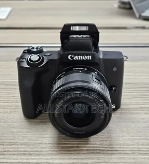 Canon Eos M50 Mirrorless Digital Camera With 15-45mm
