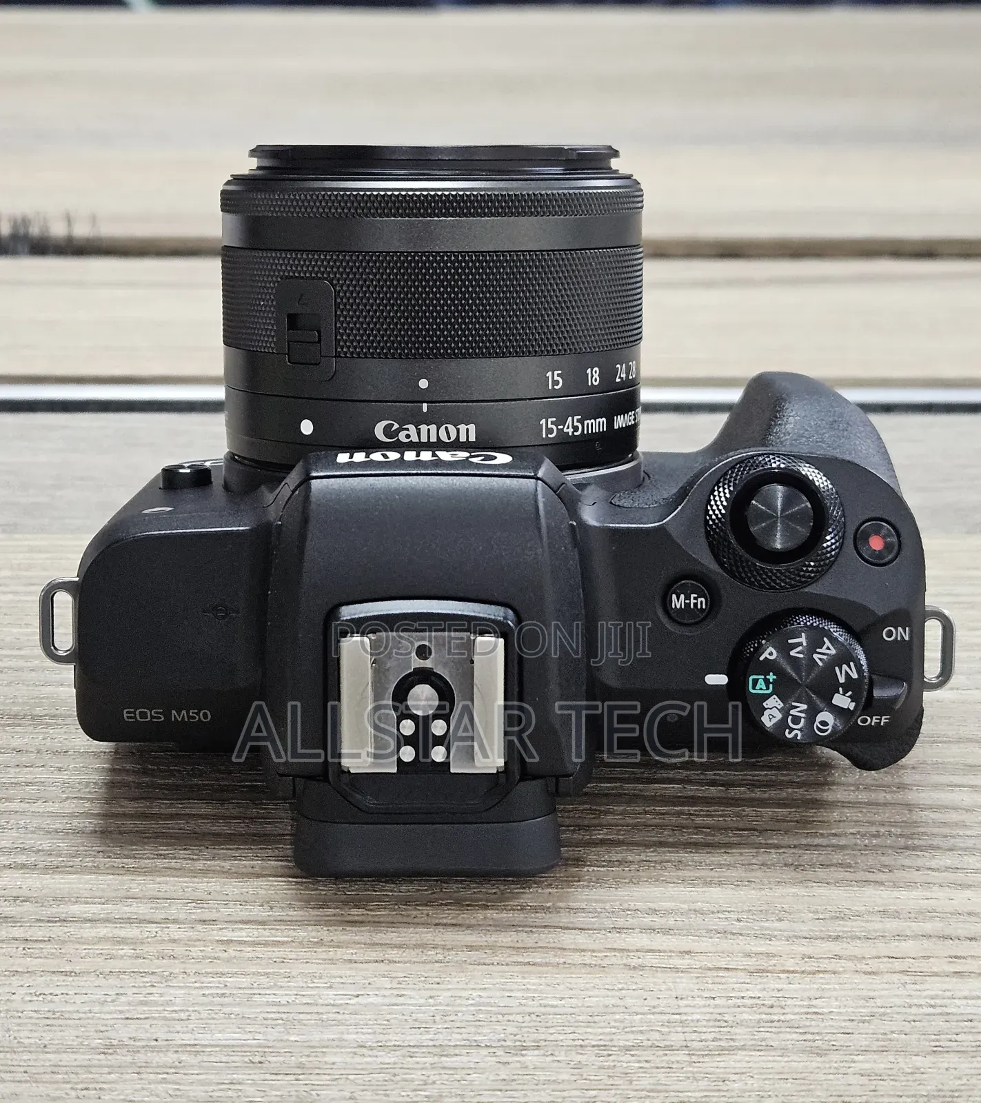 Canon Eos M50 Mirrorless Digital Camera With 15-45mm
