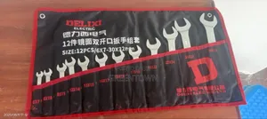 Chromevanadium Double Open End Spanner Set 12pc From 6-32mm