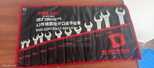 Chromevanadium Double Open End Spanner Set 12pc From 6-32mm - thumbnail 4