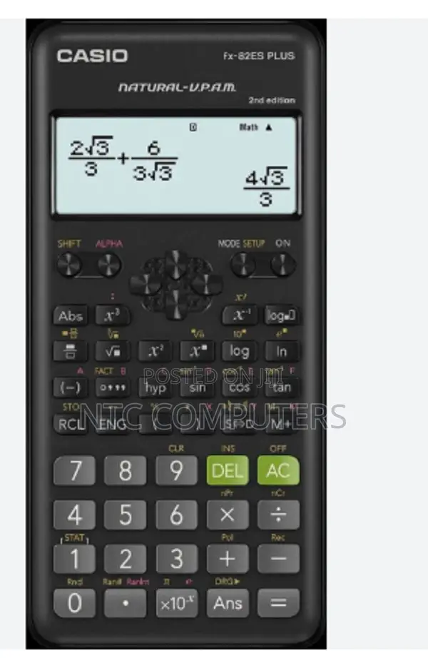 Casio Fx-82esplus 2nd Edition, Non-Programmable Scientific