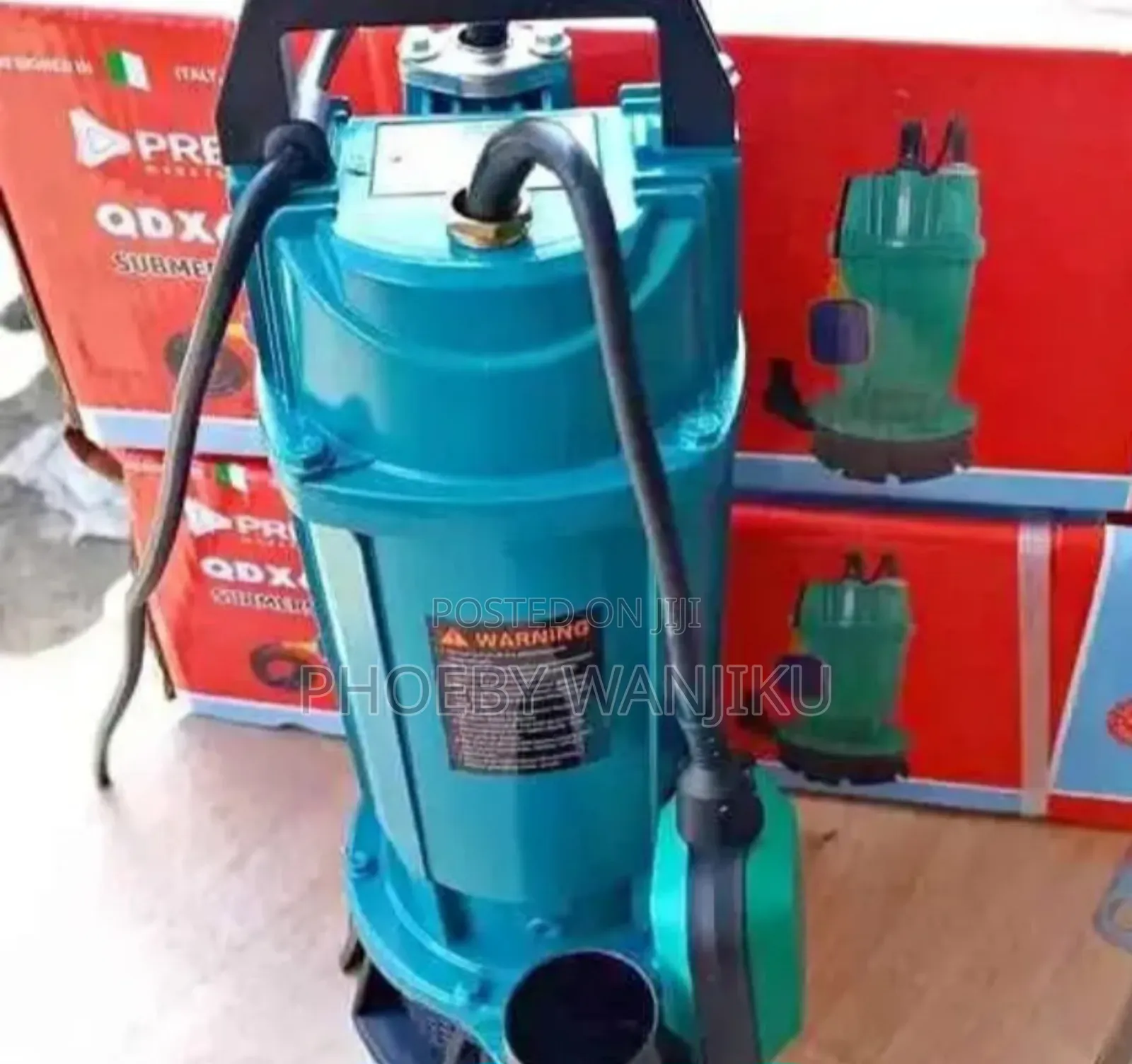 Electric Premier Submersible Water Pump