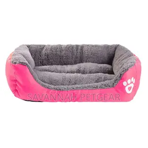 Small Size Fleece Warm Cat Bed House Paw Pet Sofa Dog Beds