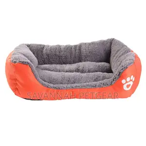 Small Size Fleece Warm Cat Bed House Paw Pet Sofa Dog Beds
