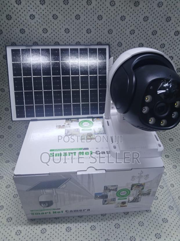 Single Lens Solar Powered 4g V380 Outdoor Camera - main view