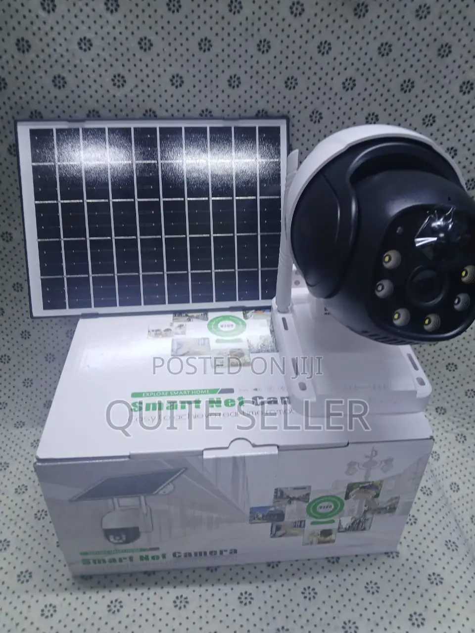 Single Lens Solar Powered 4g V380 Outdoor Camera