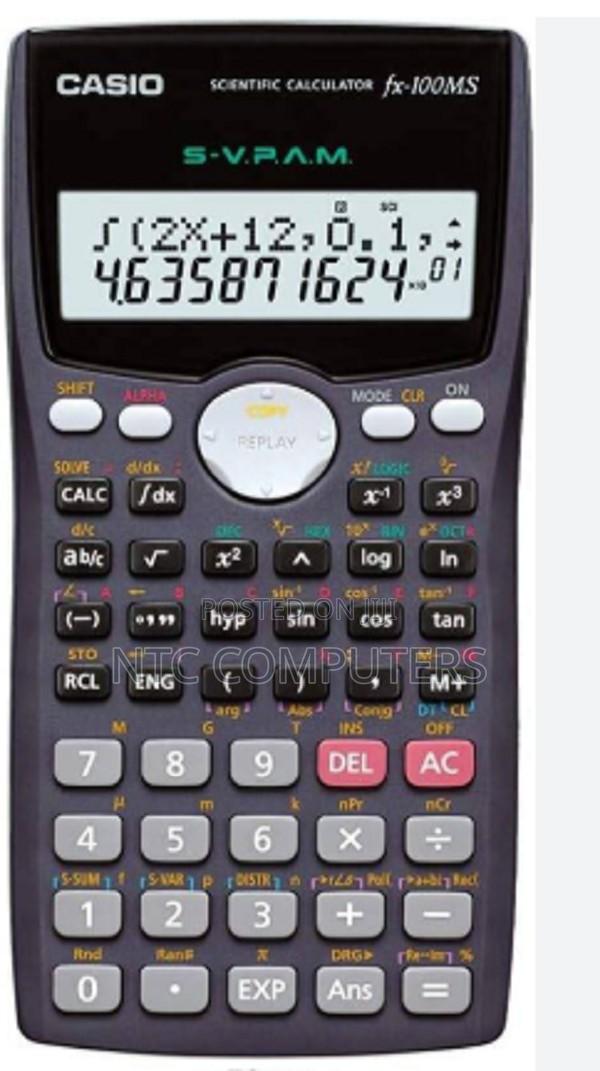 Casio Fx-100ms Non-Programmable Scientific Calculator