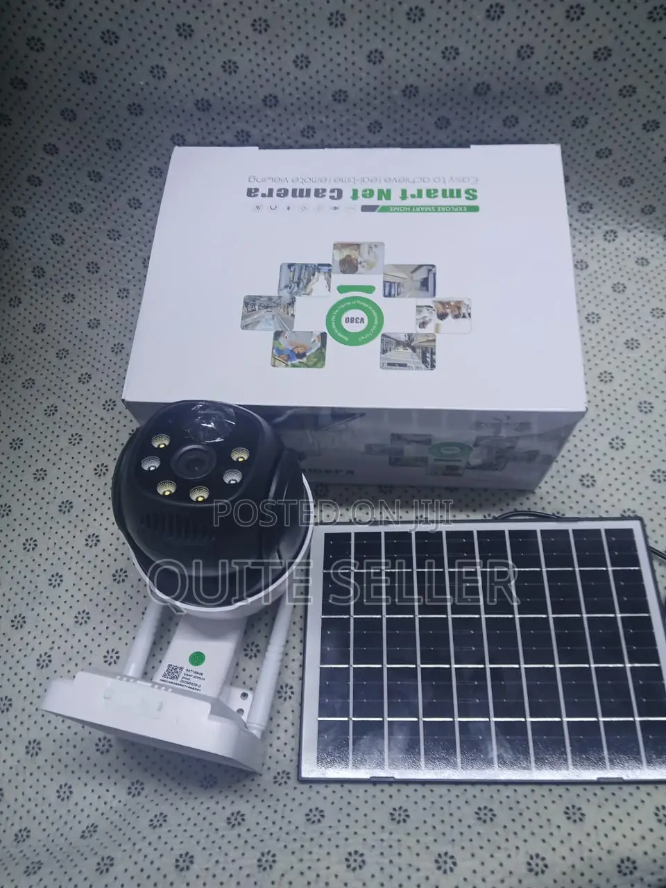 Home Outdoor Use Solar Powered Monitoring System 4gsimcard