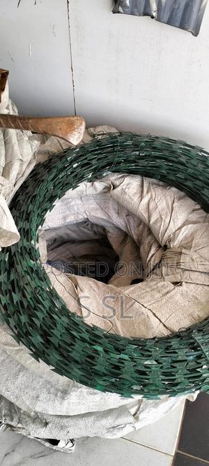 Pvc Coated Green Razor Wire - thumbnail 2