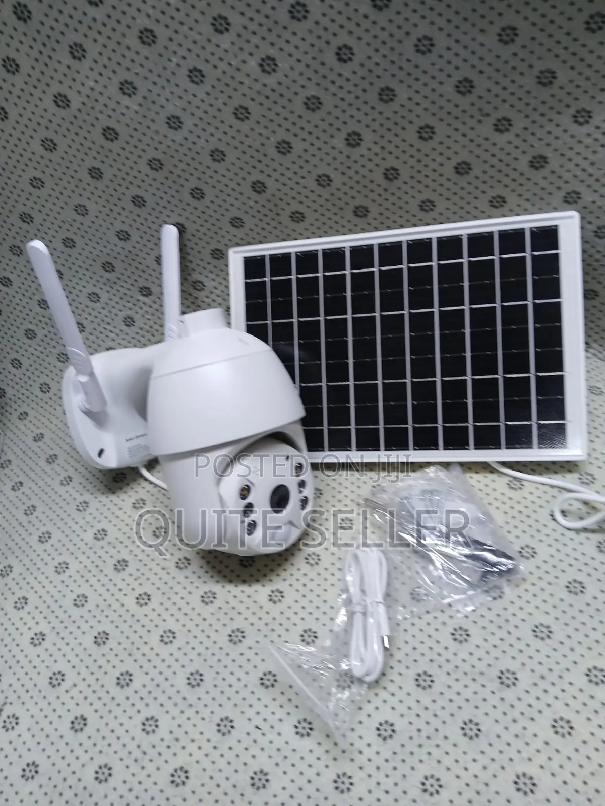 2in1single Lens Ubox CCTV With 4g Simcard Solar Powered