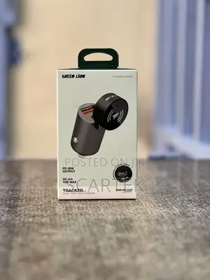 Green Lion Tracker  Dual Port Car Charger 30w