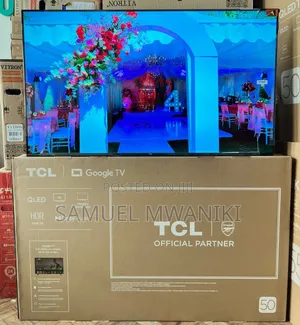 TCL 50" Qled S5k Google Tv Latest Model Frameless