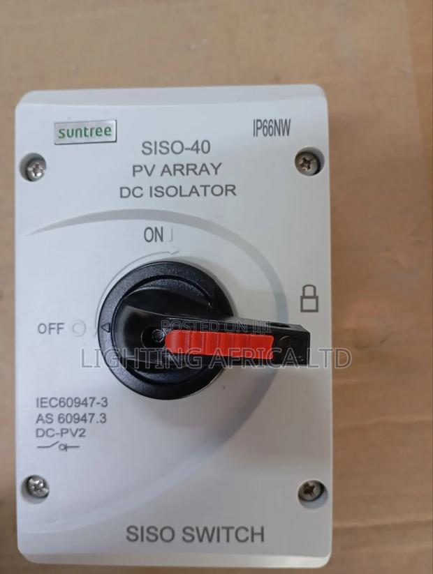 Solar Dc Isolator Switch