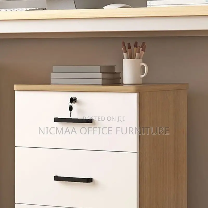 3-Drawer Pedestal