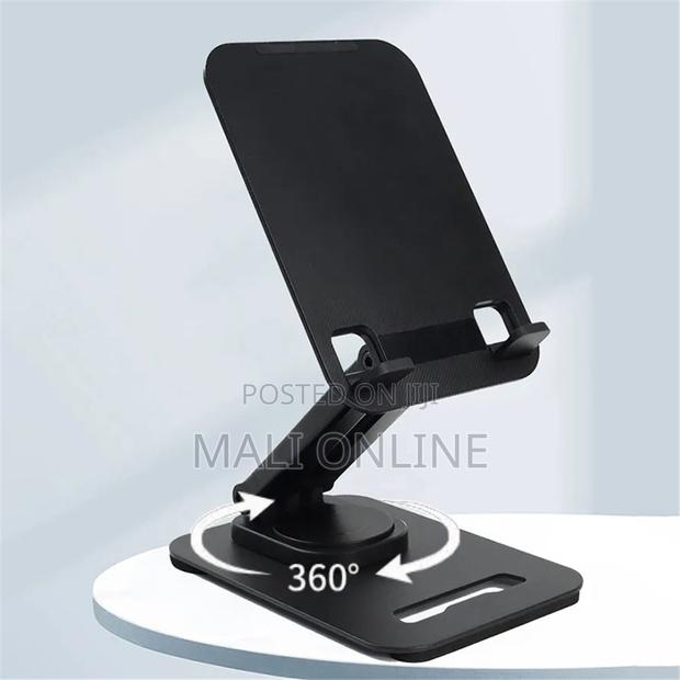 360° Rotating Abs Desktop Tablet & Phone Stand Jmary Holder - main view