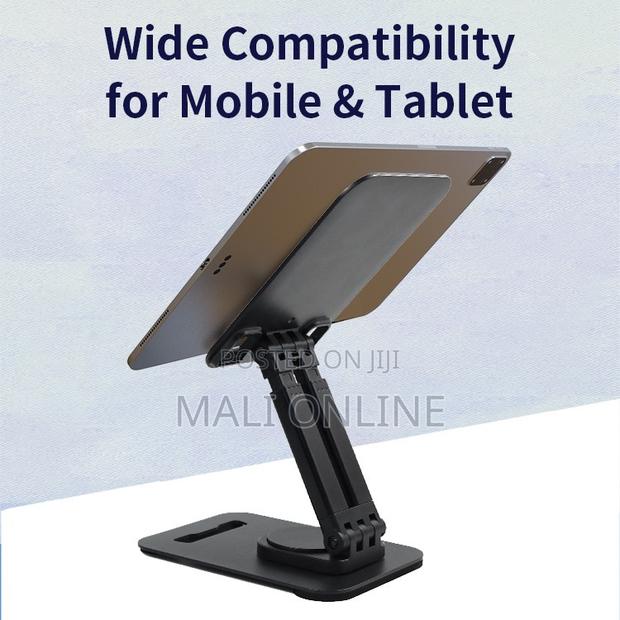 360° Rotating Abs Desktop Tablet & Phone Stand Jmary Holder - thumbnail 6