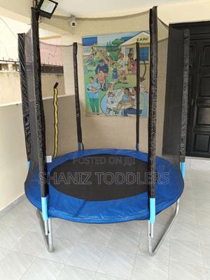 6ft Mini Outdoor/ Indoor Jumping Trampoline - thumbnail 2