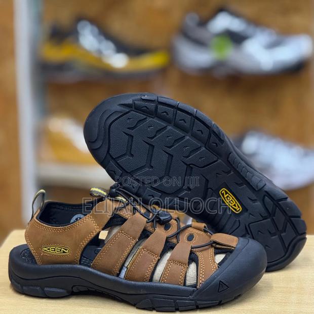 Leather Quality Keen Open Brown - main view