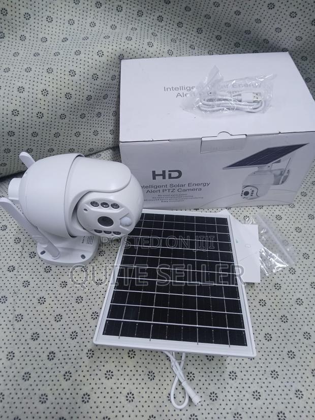 4g Ubox Solar Low Power Consumption Audio Alarm PTZ Camera