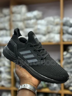 Adidas Original Black Ultraboost 20 Sneakers