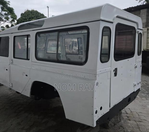 Land Rover Puma Body With Chassis and Number Plate