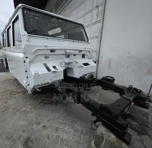 Land Rover Puma Body With Chassis and Number Plate