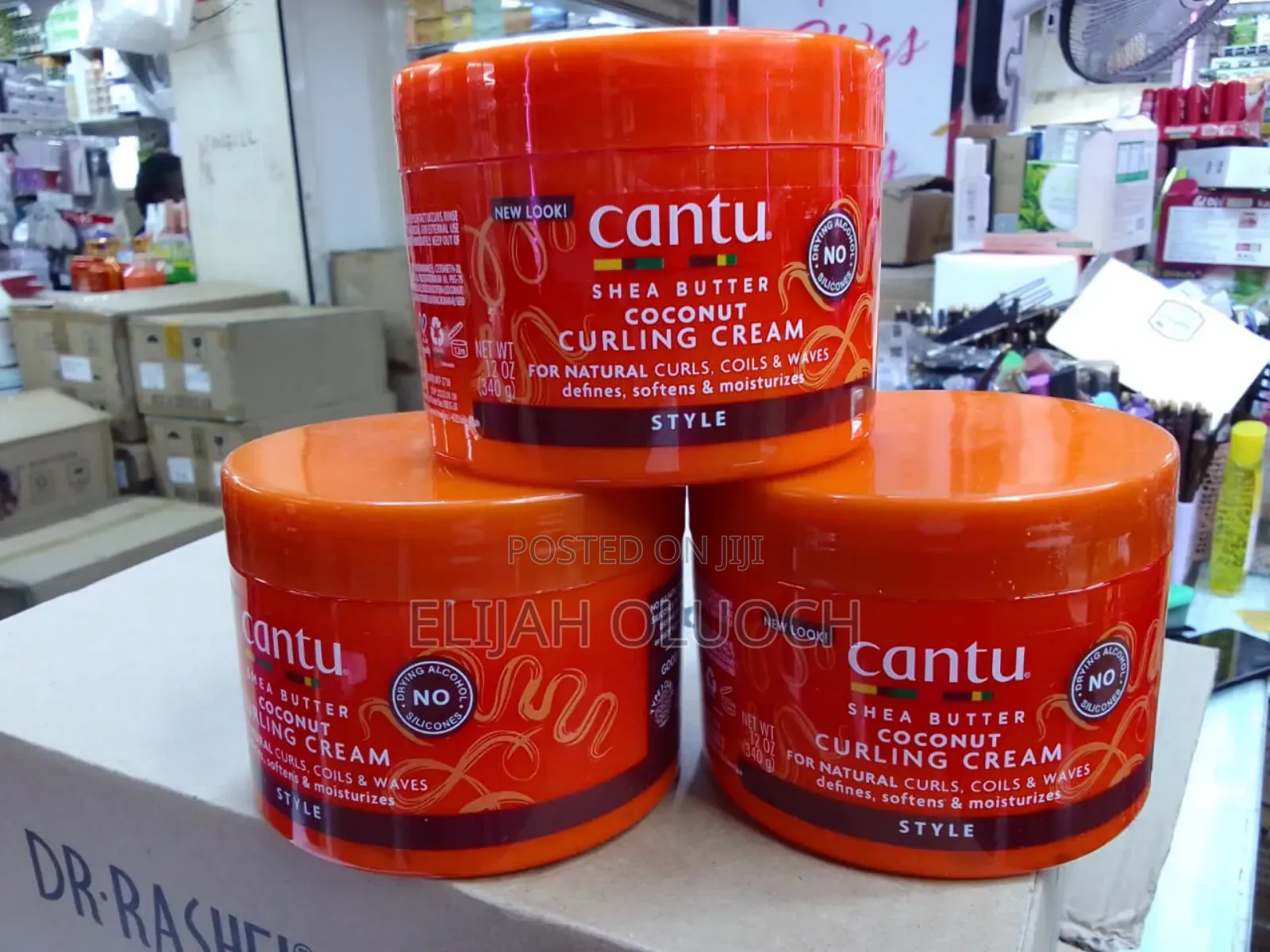 Cantu Shea Butter Coconut Curling Cream for Style