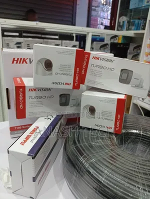 Number-One Quality Hikvision 4 Cameras-Pack CCTV Kit
