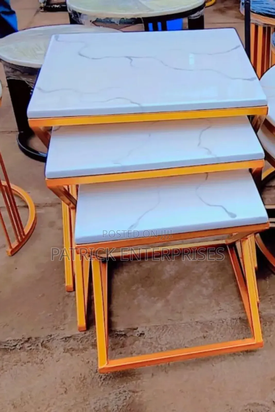Modern Nesting Coffee Table Set 3 In 1